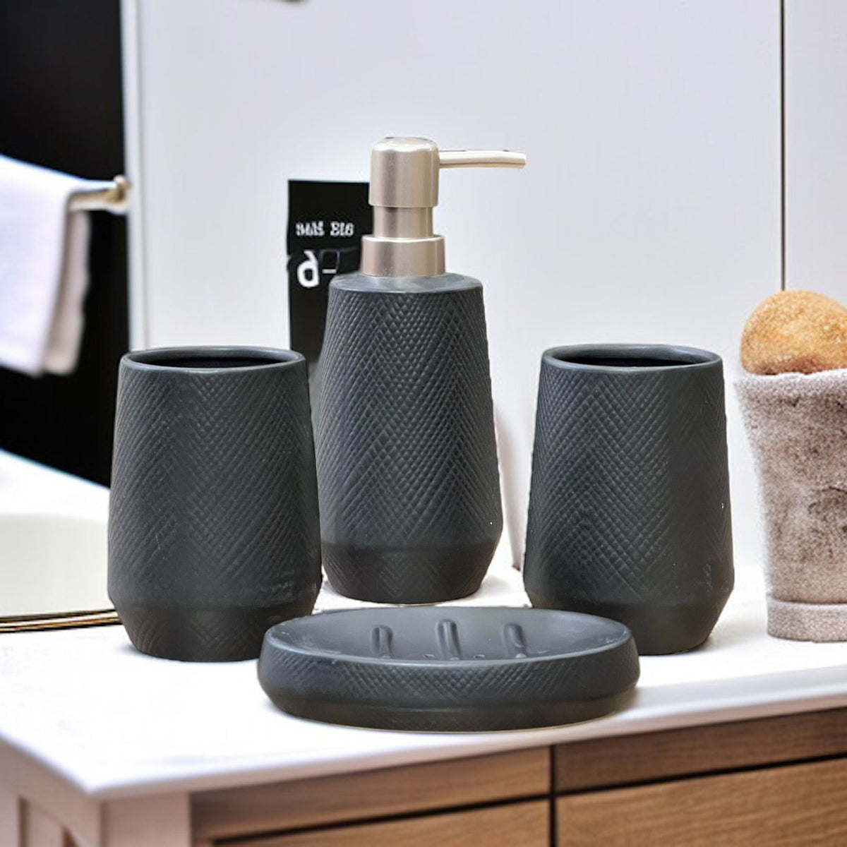 Bathroom Set 4pcs
