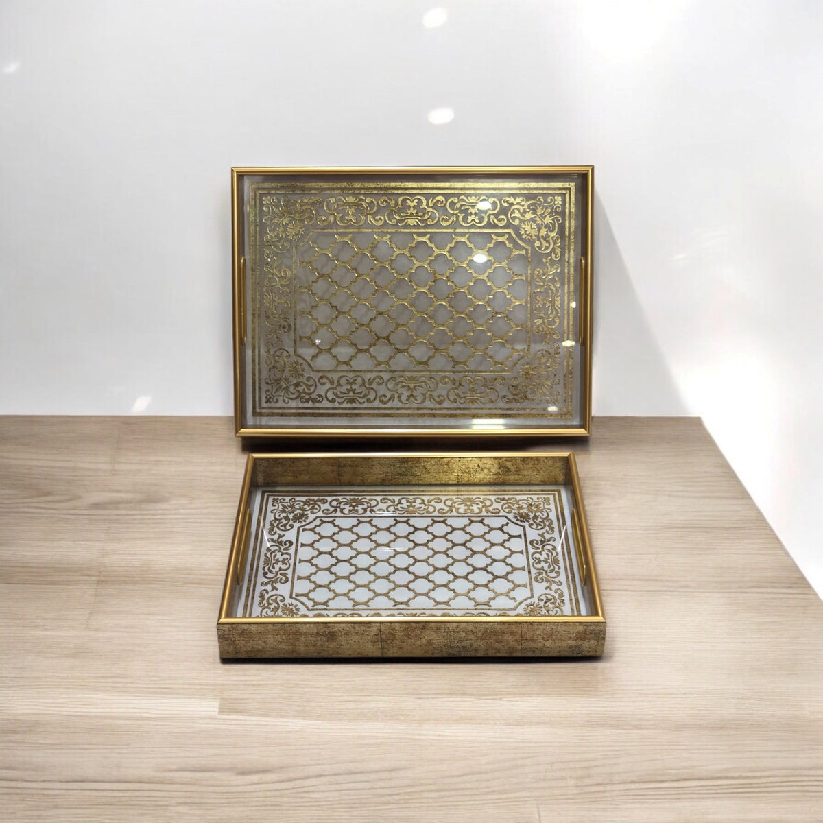Italian tray set 2 pc