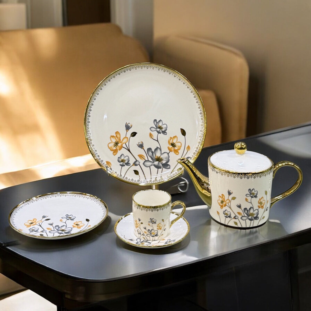 Tea set 24 pcs