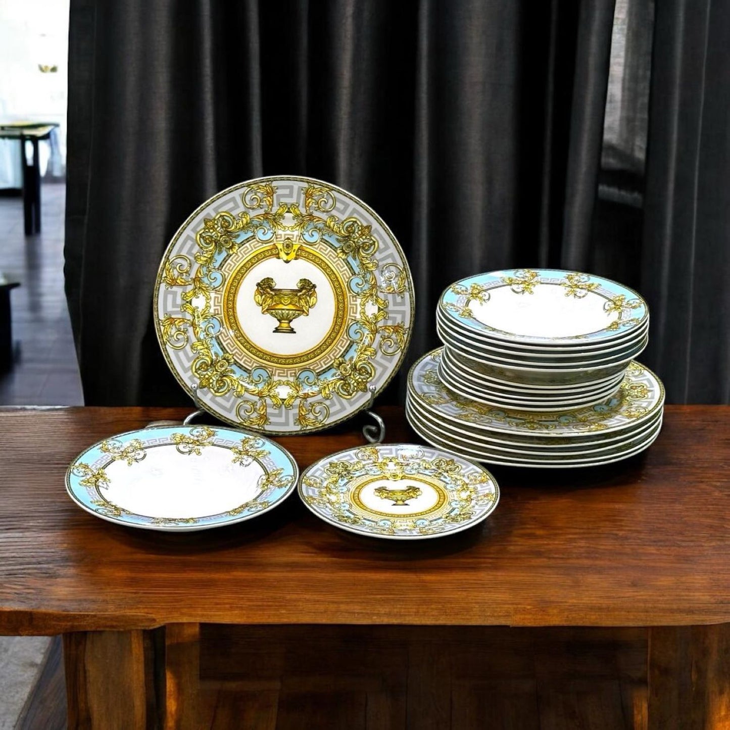 Versace Plate Set 18Pcs