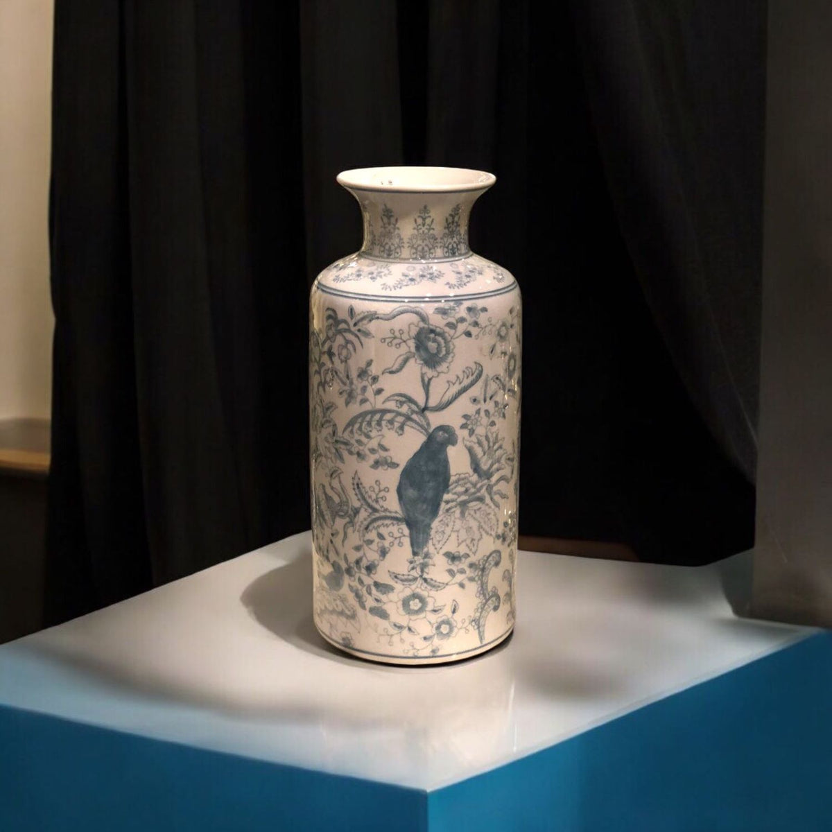 Blue Pottery Vase(Large)
