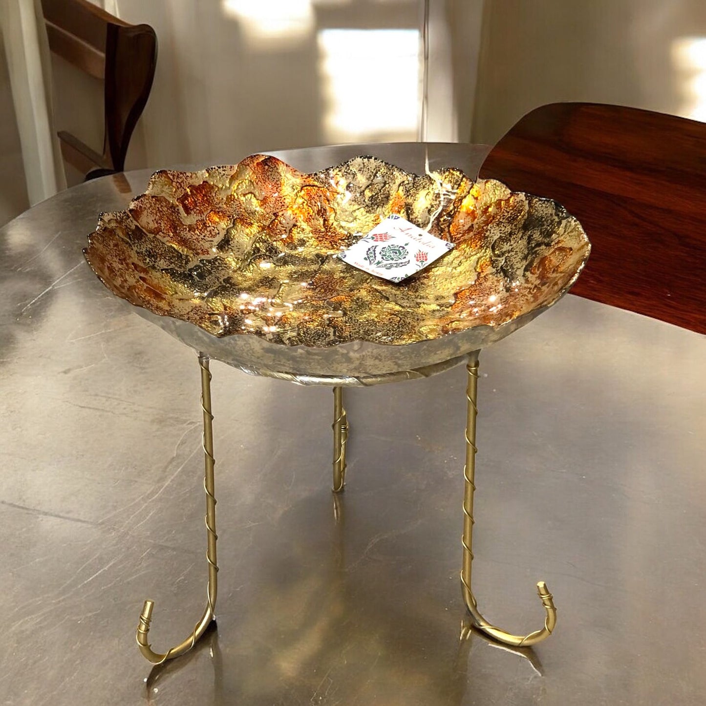 Turkish Platter (small) with stand