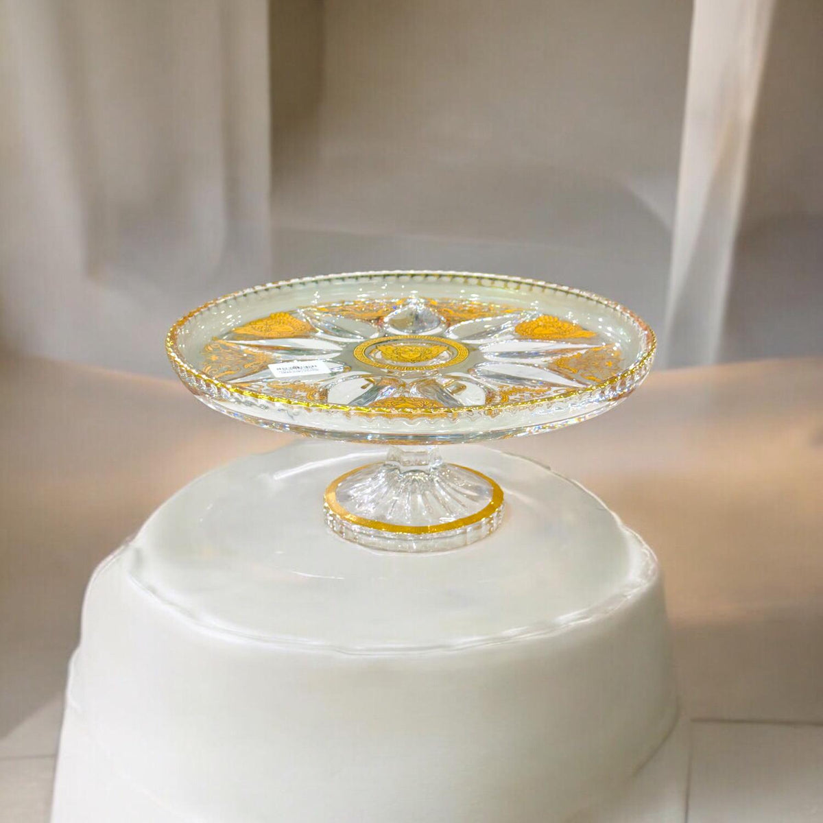 Crystal Versace dish