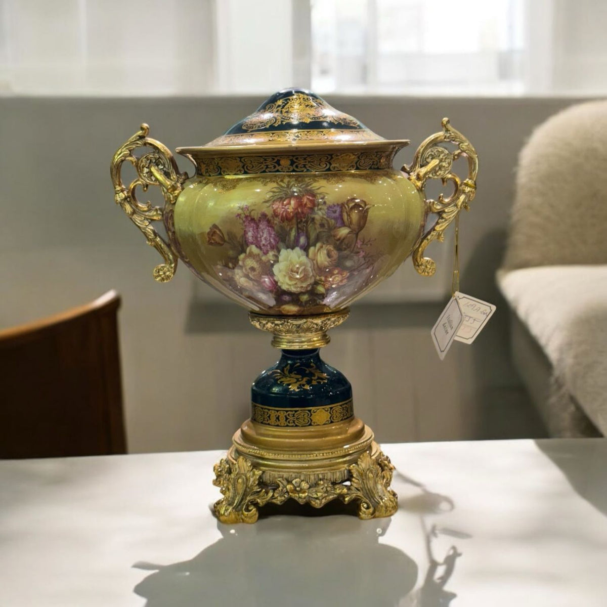 Italian Porcelain Candy Jar