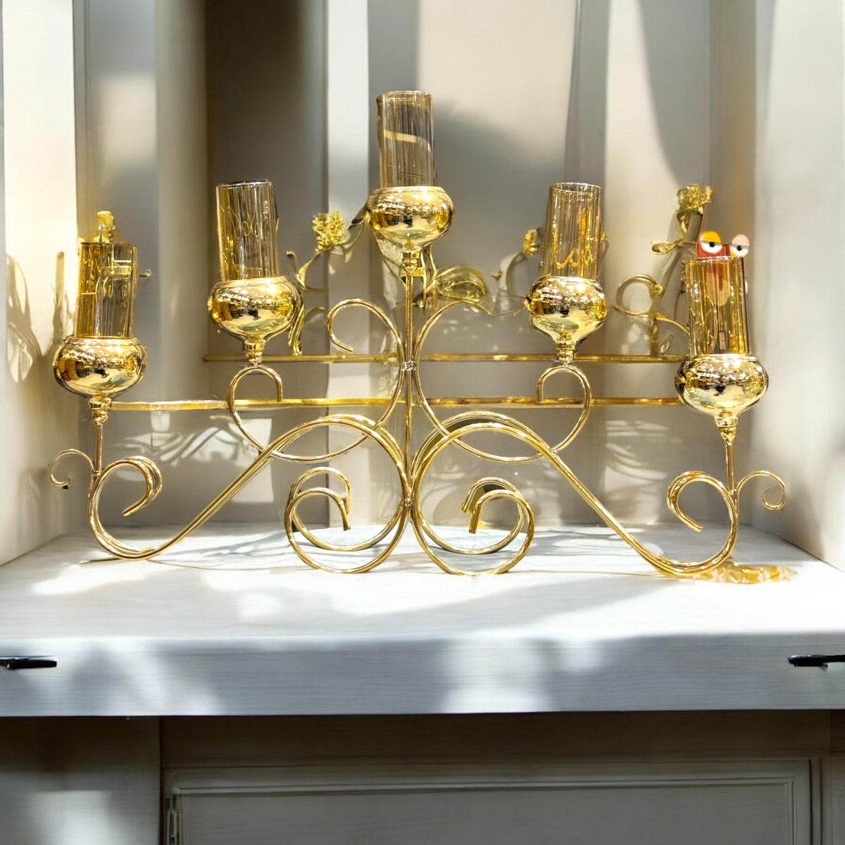 Golden Candle stand