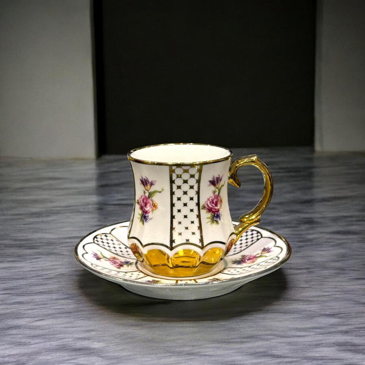6 Cup & 6 Saucer Set