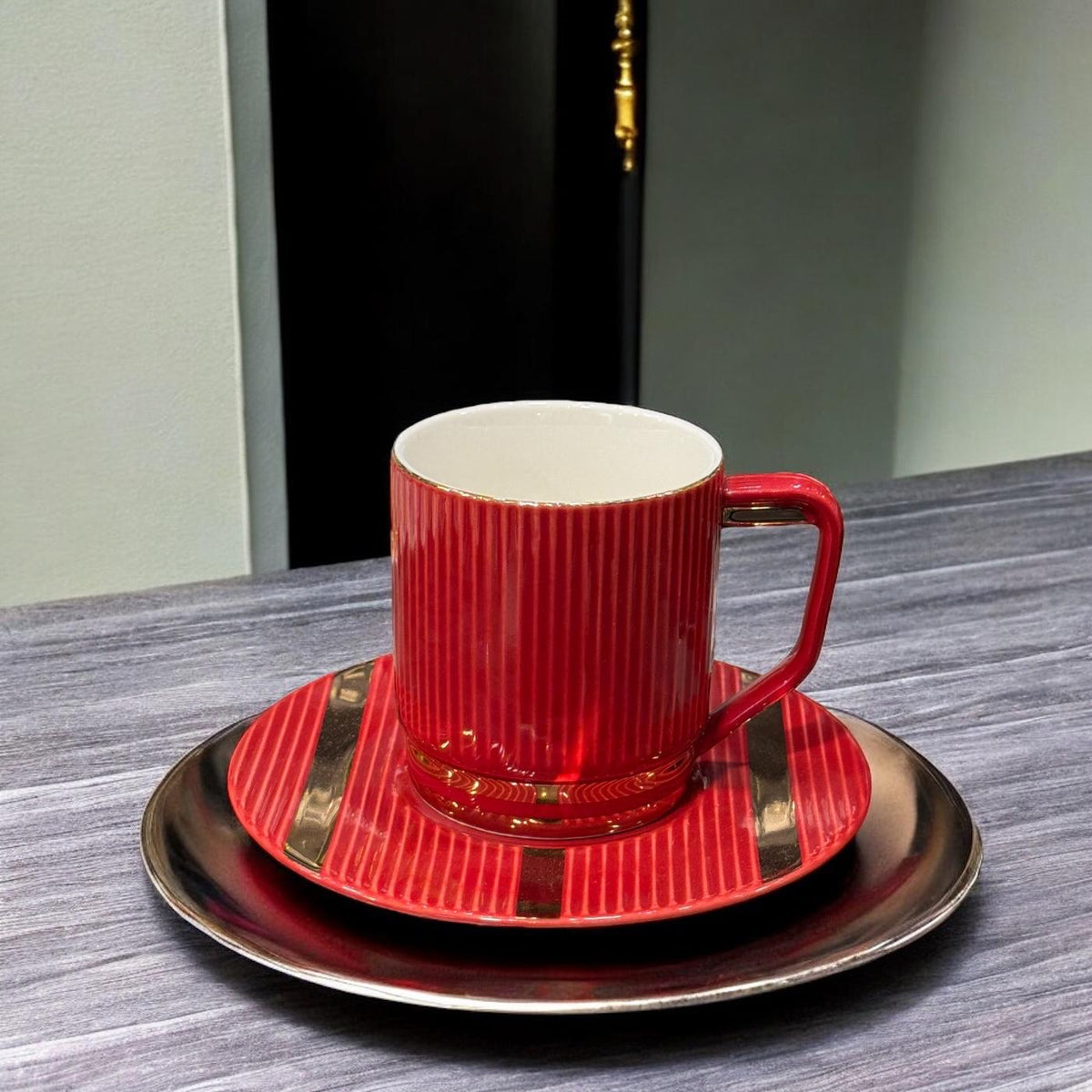 6 Cup & 6 Saucer Set