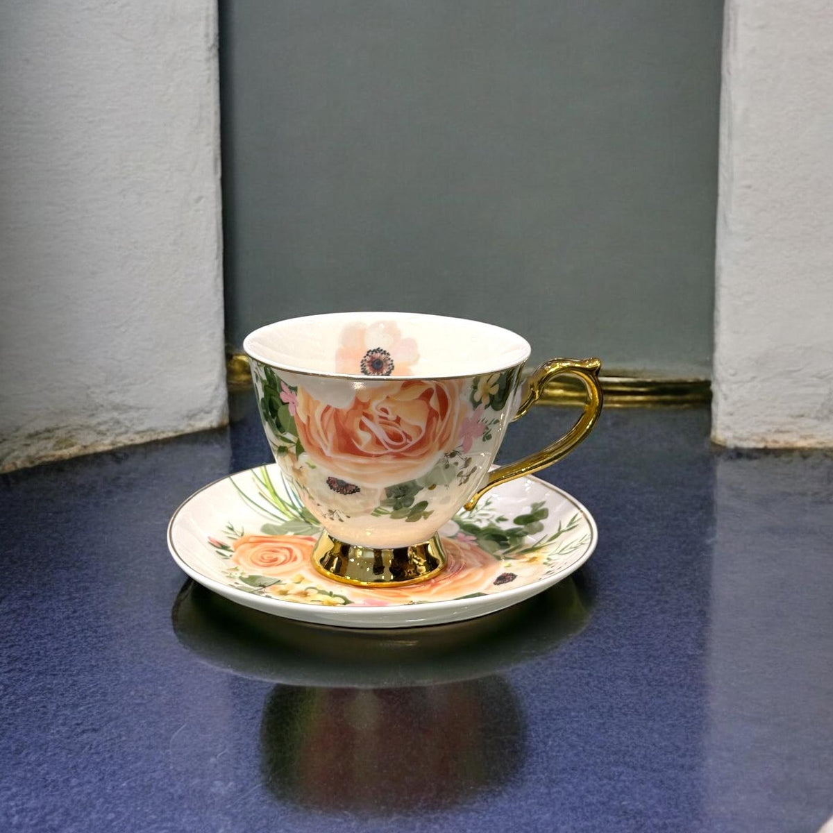 6 Cup & 6 Saucer Set with Gift Packing