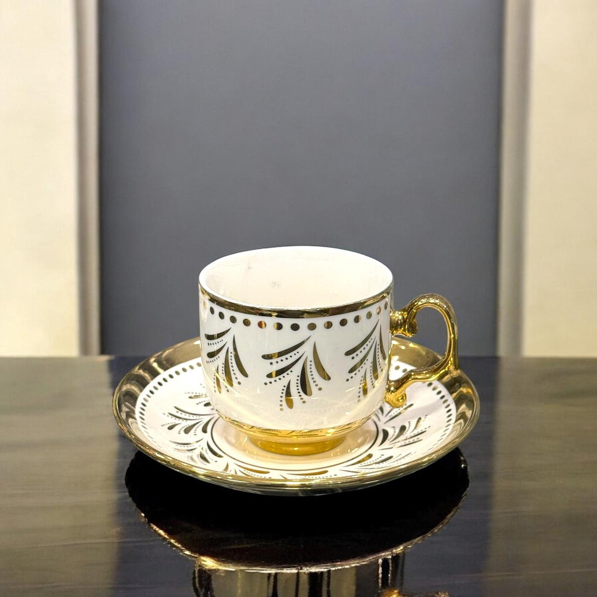 6 Cup & 6 Saucer Set