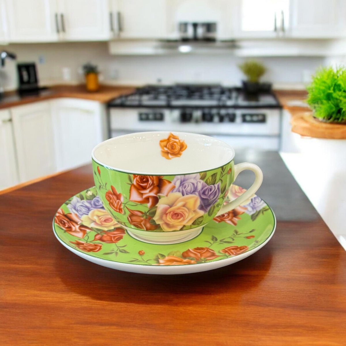 6 cup & saucer
