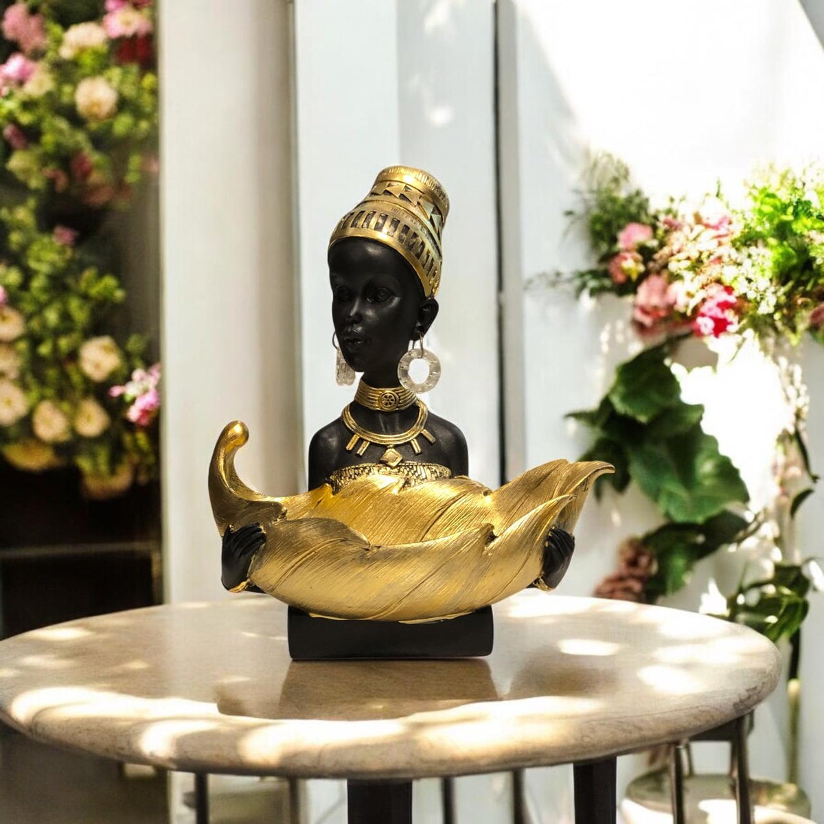 African Woman Statue