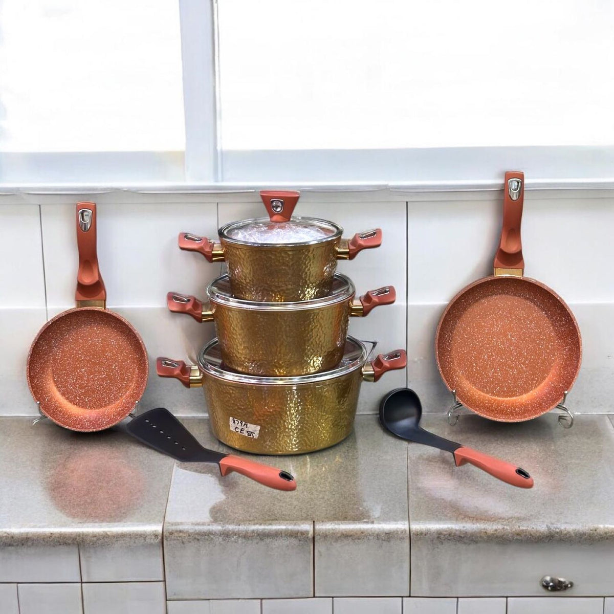 Brolly 10Pcs Copper Set