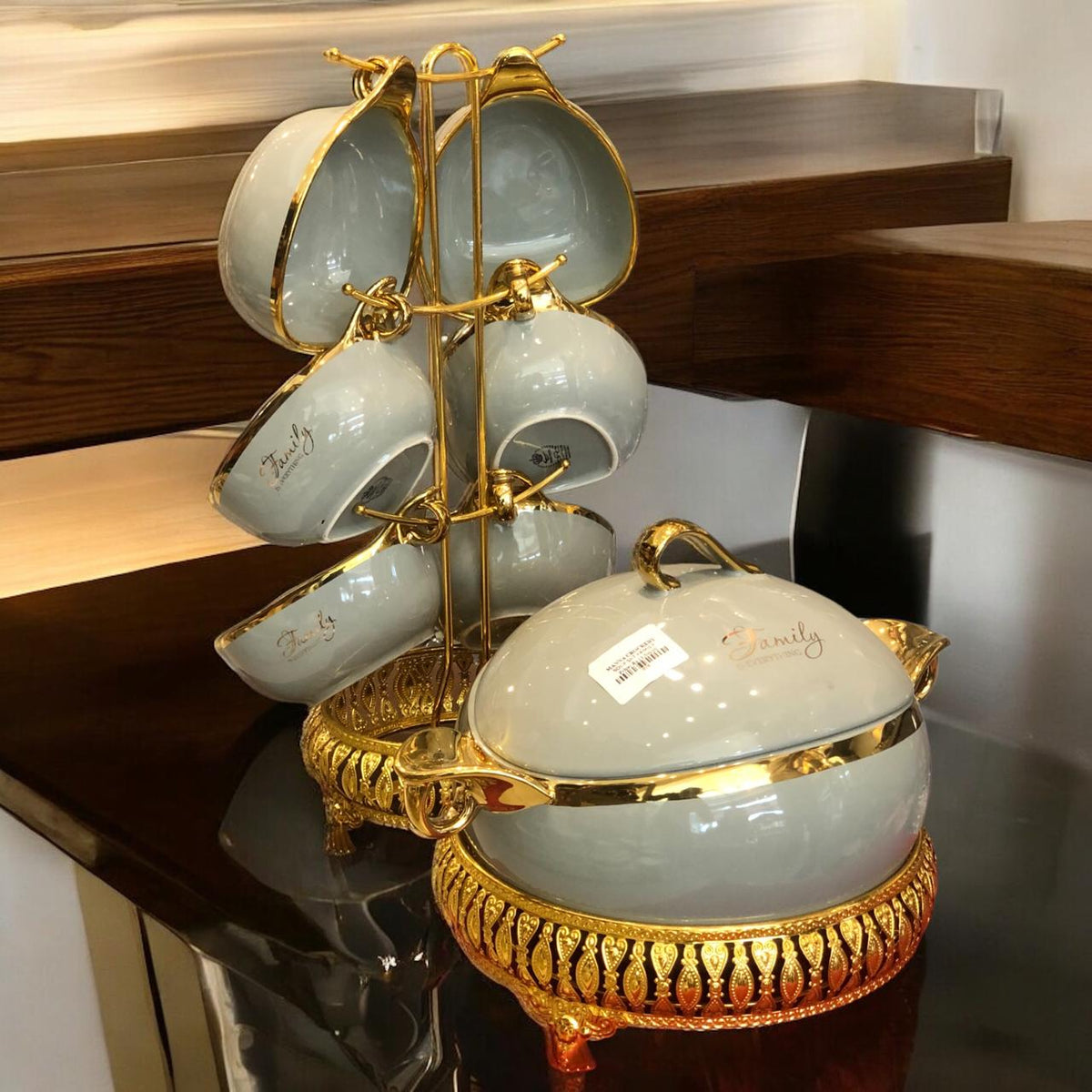 9-piece soup set