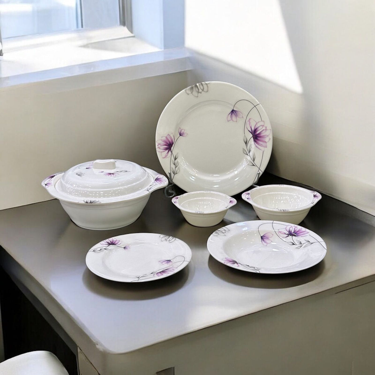 Melamine Dinner set 72 pcs