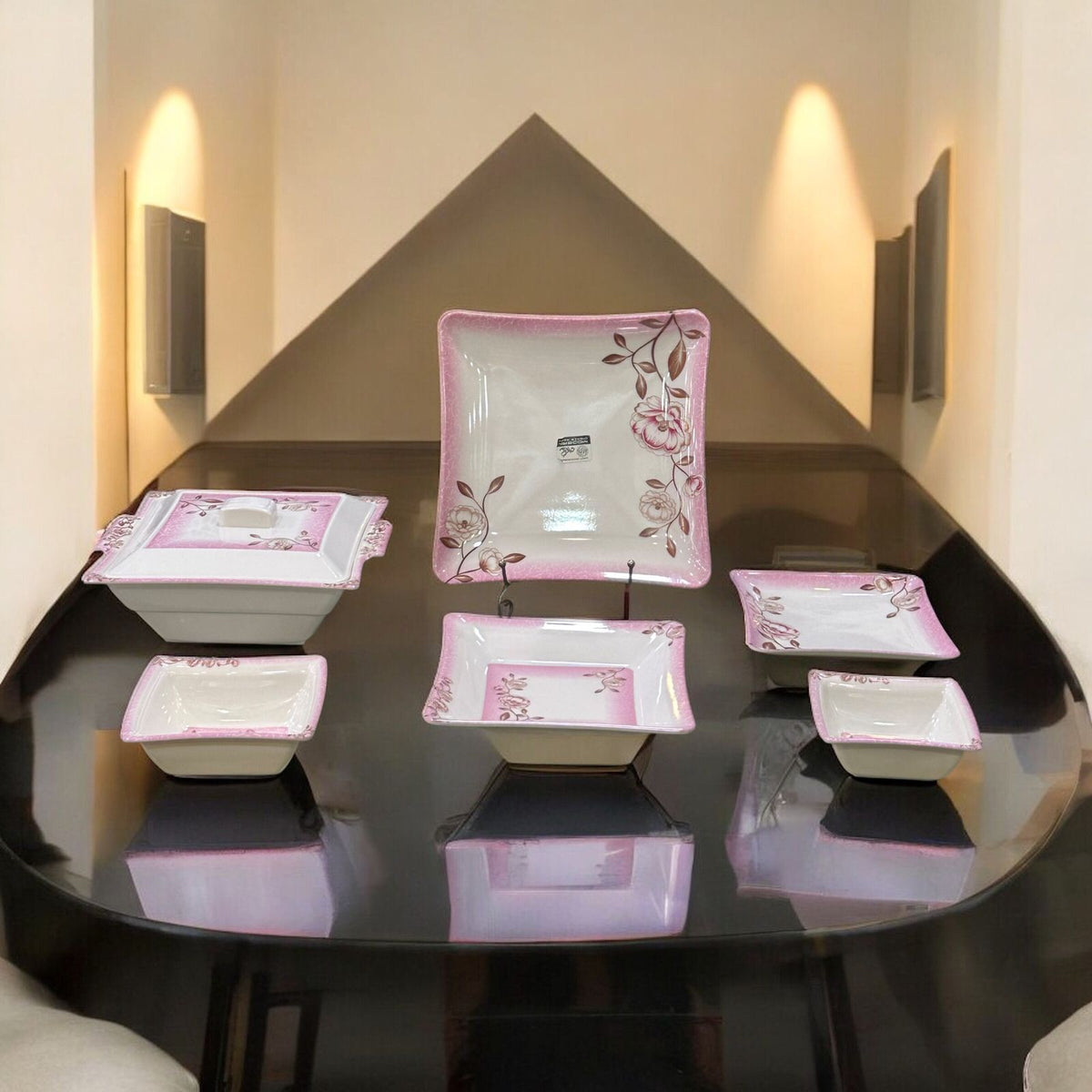 Melamine Dinner set 72pcs