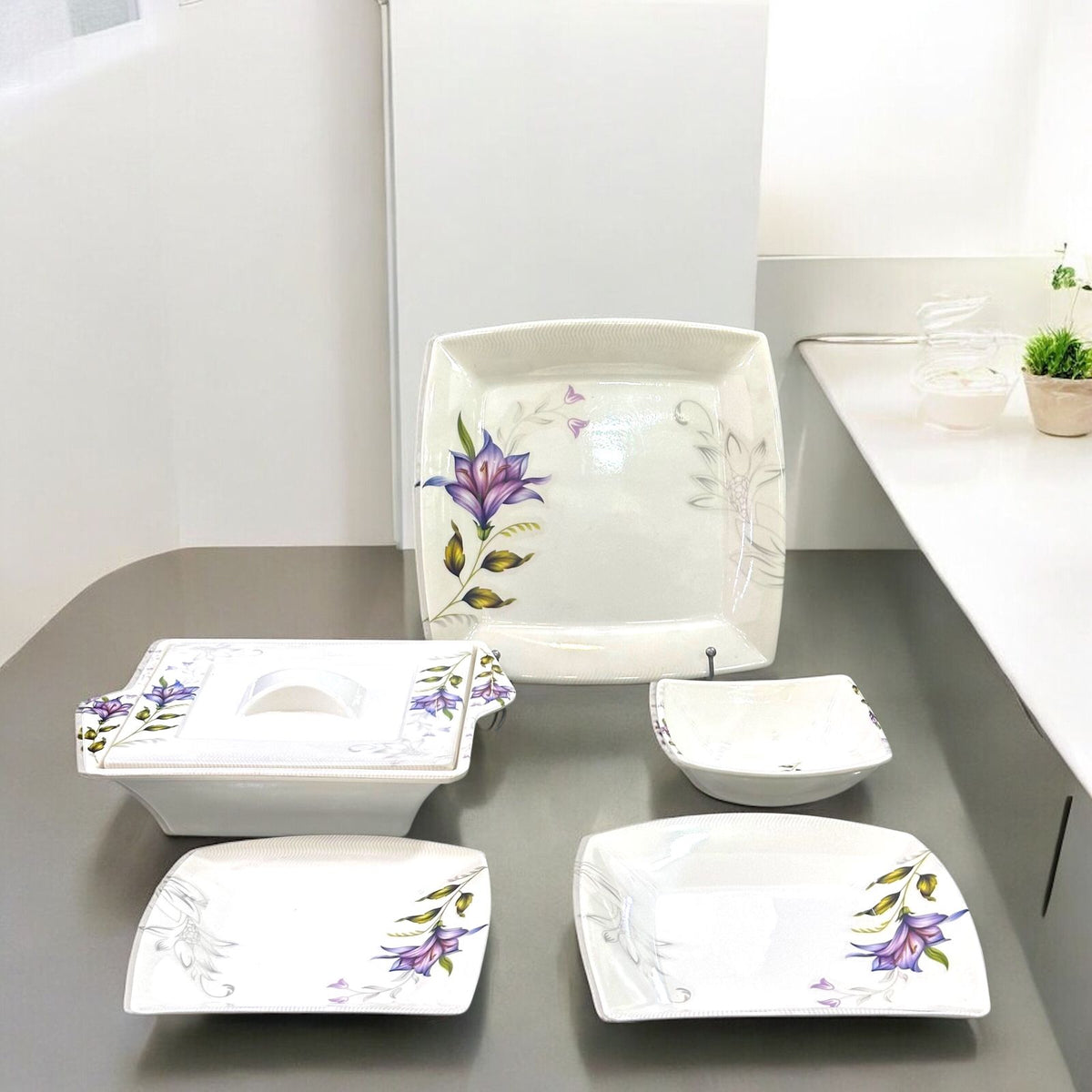 Melamine dinner set 64pcs
