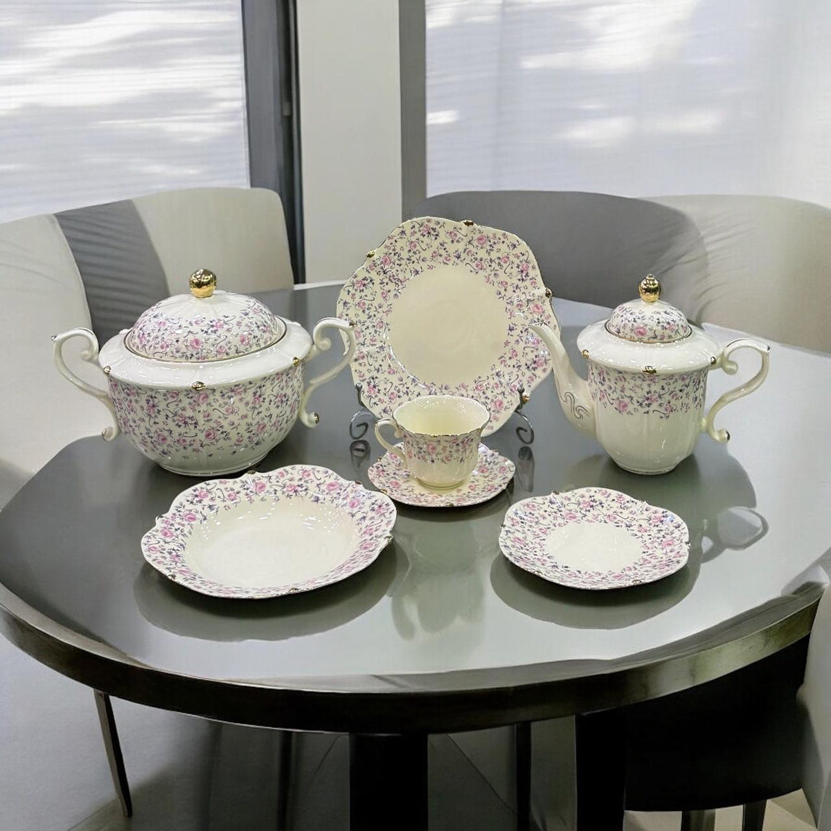 Toray Gold Dinner set 75pcs