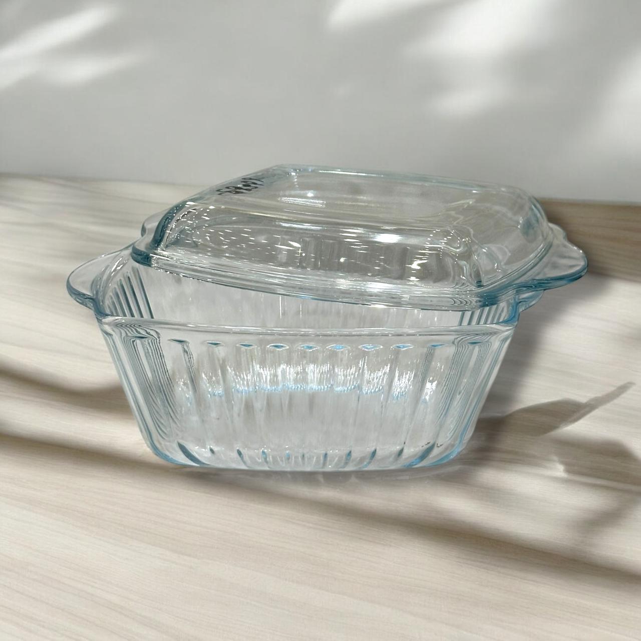 Borcam Dish with lid (medium)