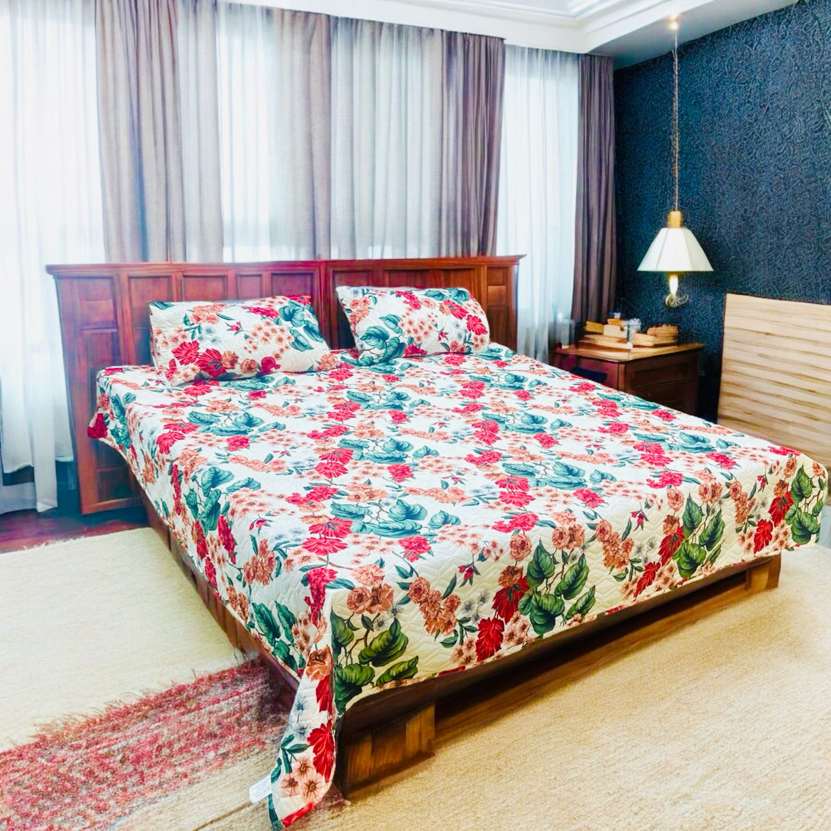 Cotton Bedsheet 3pc set
