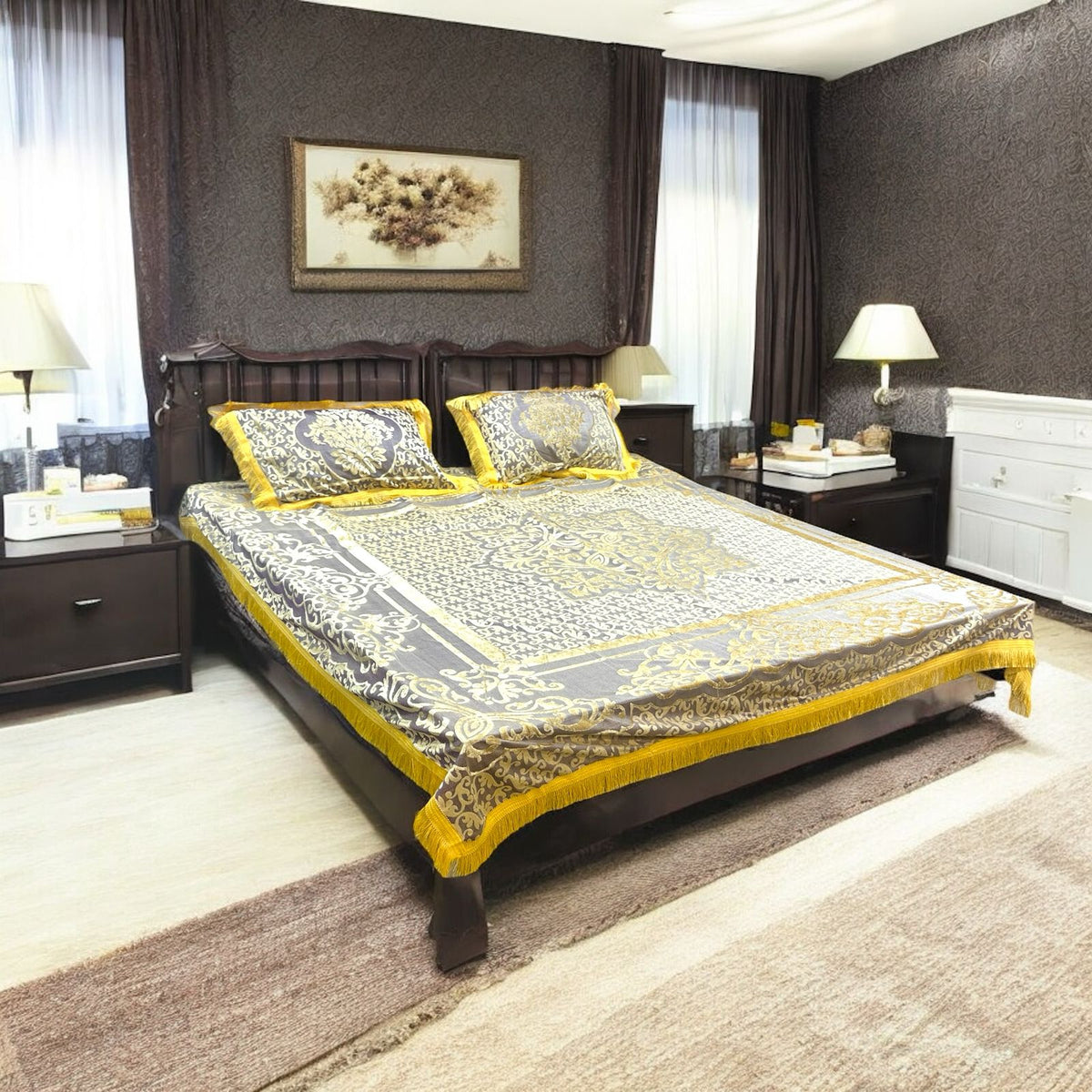 Plachi Bedsheet ? 3 Pcs
