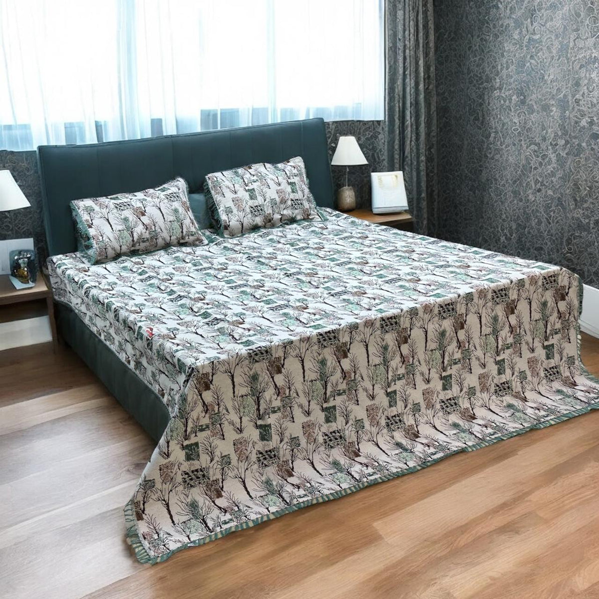 Gultex 3-piece king size bed sheet:
