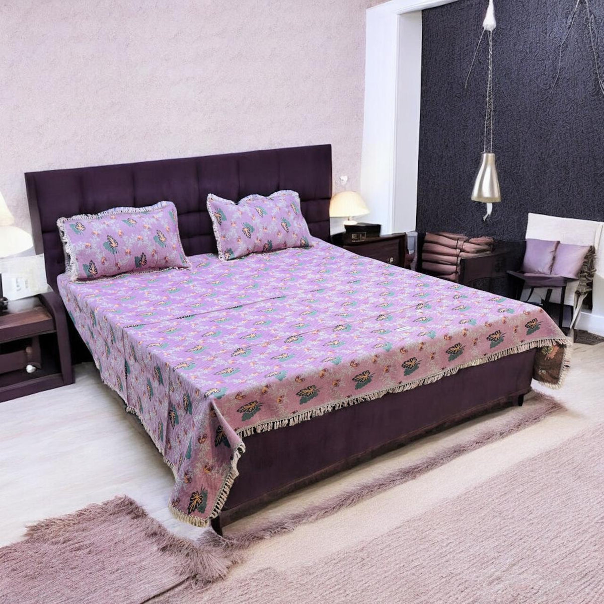 Gultex 3-piece king size bed sheet