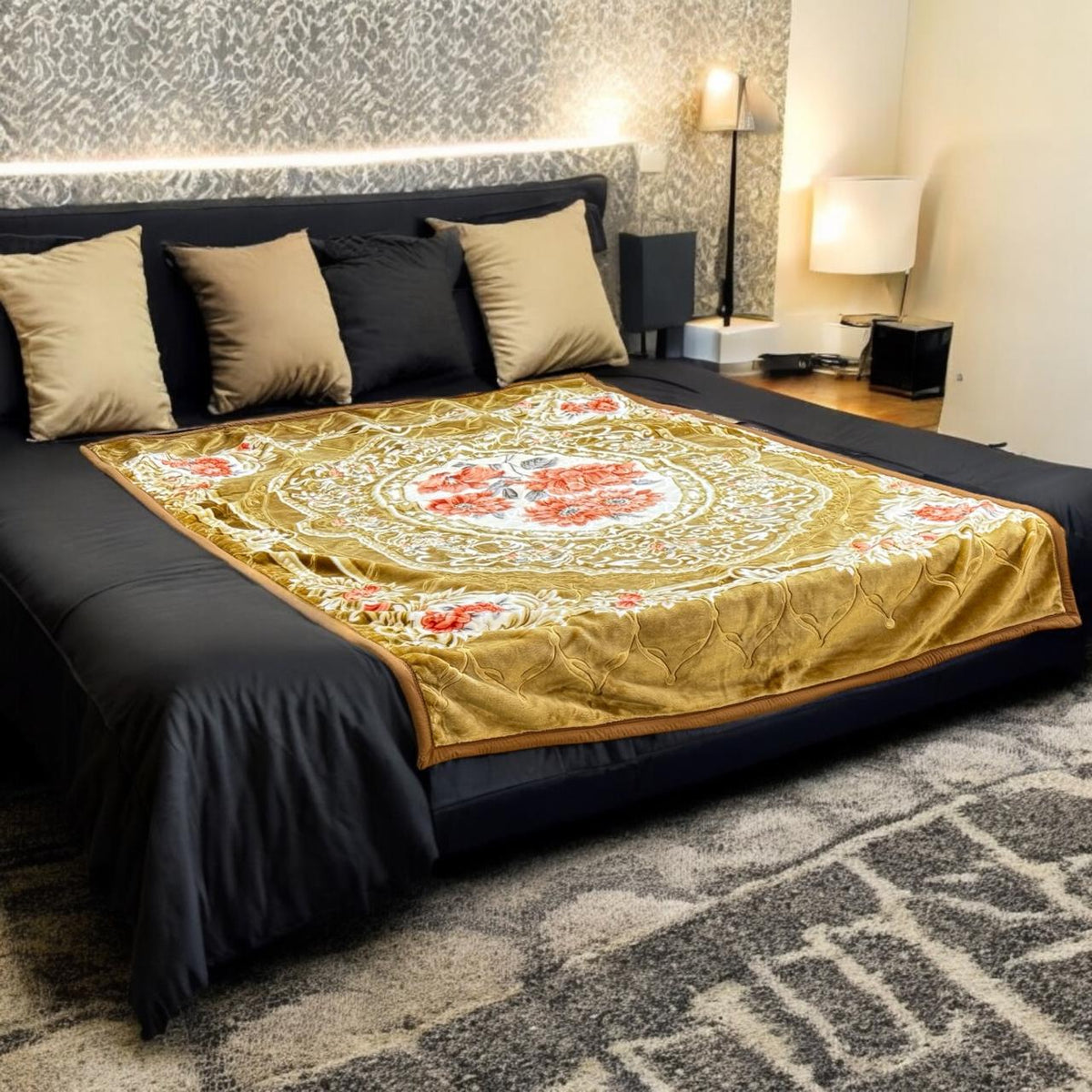 Sun flower Double blanket