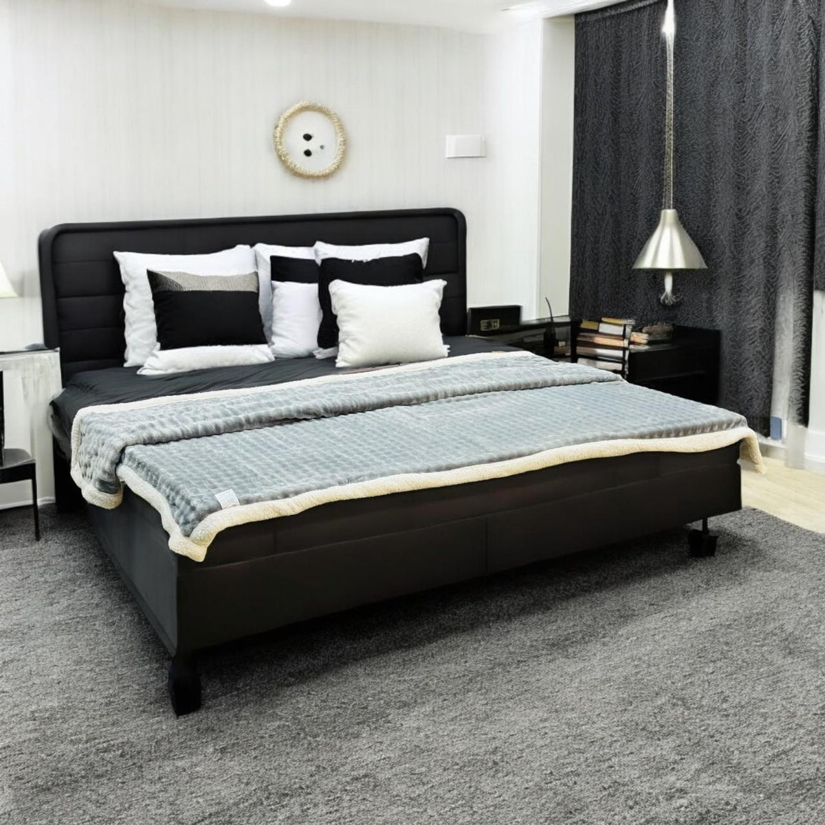 Embossed Fleece Double Bed Blanket