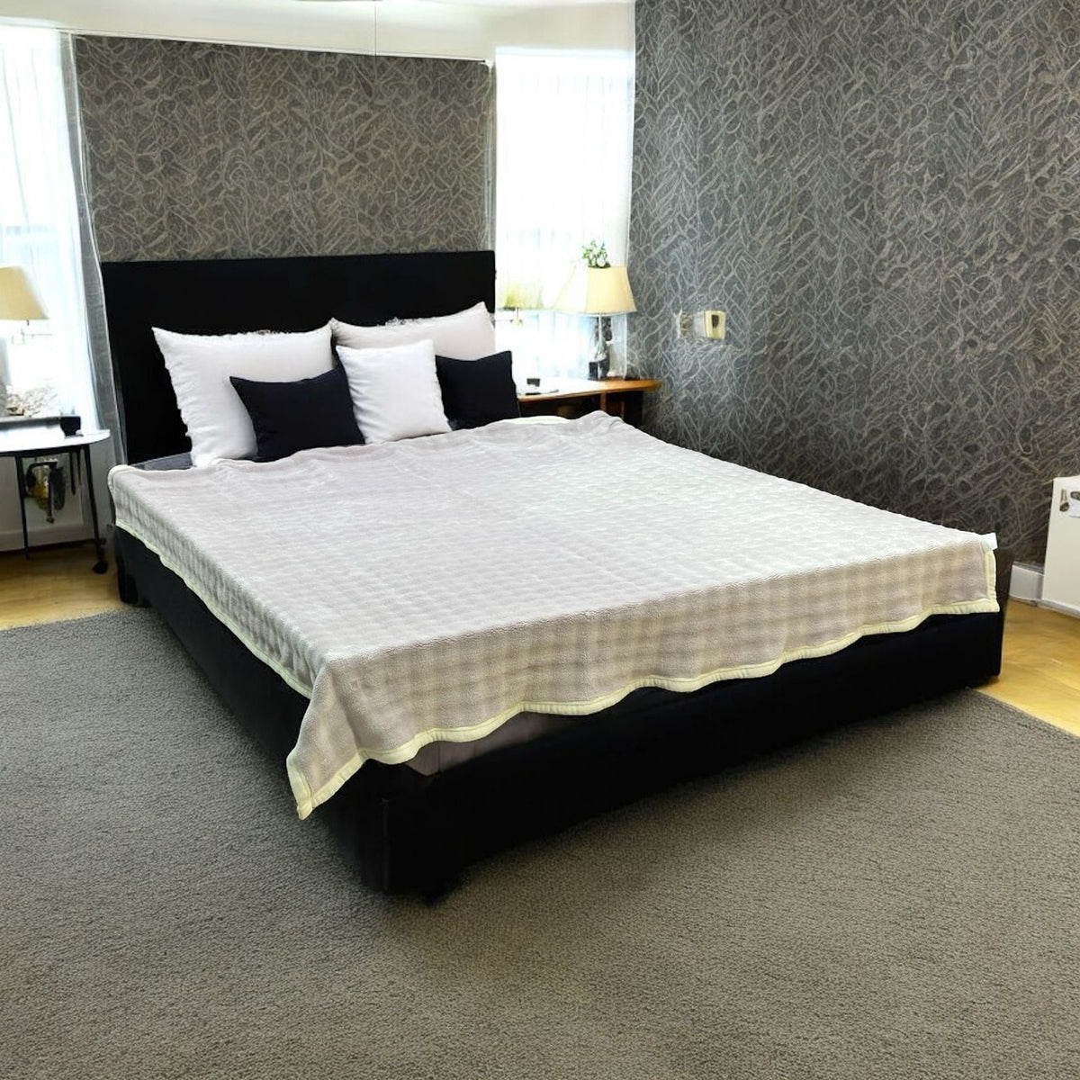 Fleece Double Bed 1 Ply Blanket
