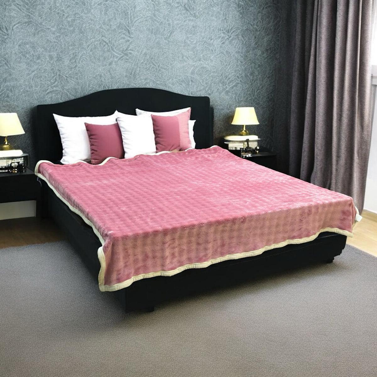 Fleece Double Bed 1 Ply Blanket