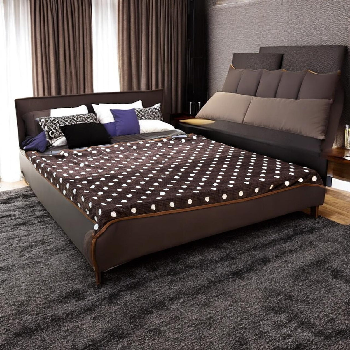 Fleece Double Bed 1 Ply Blanket