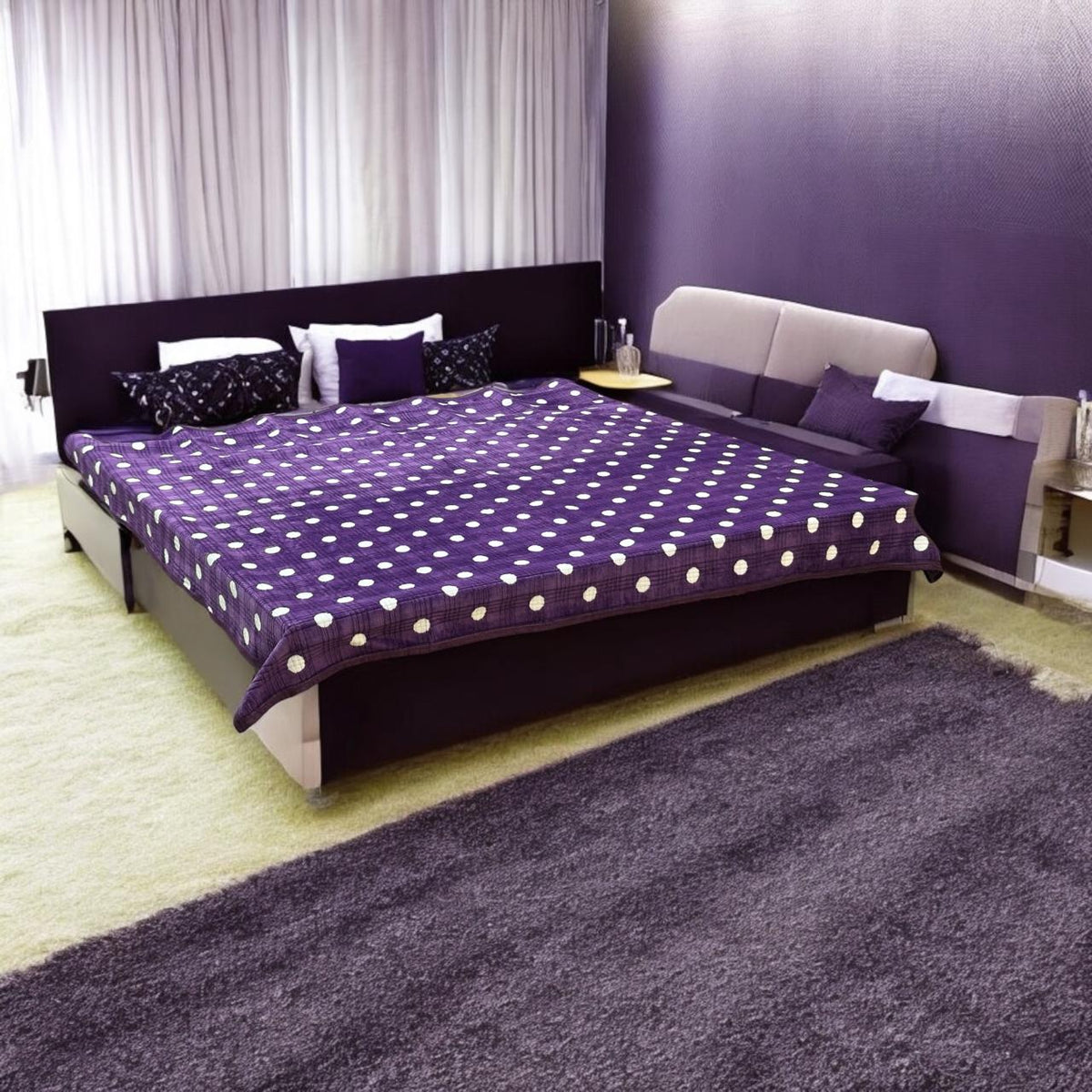 Fleece Double Bed 1 Ply Blanket