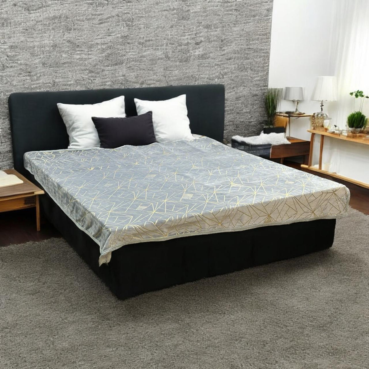 Fleece Double Bed 1 Ply Blanket