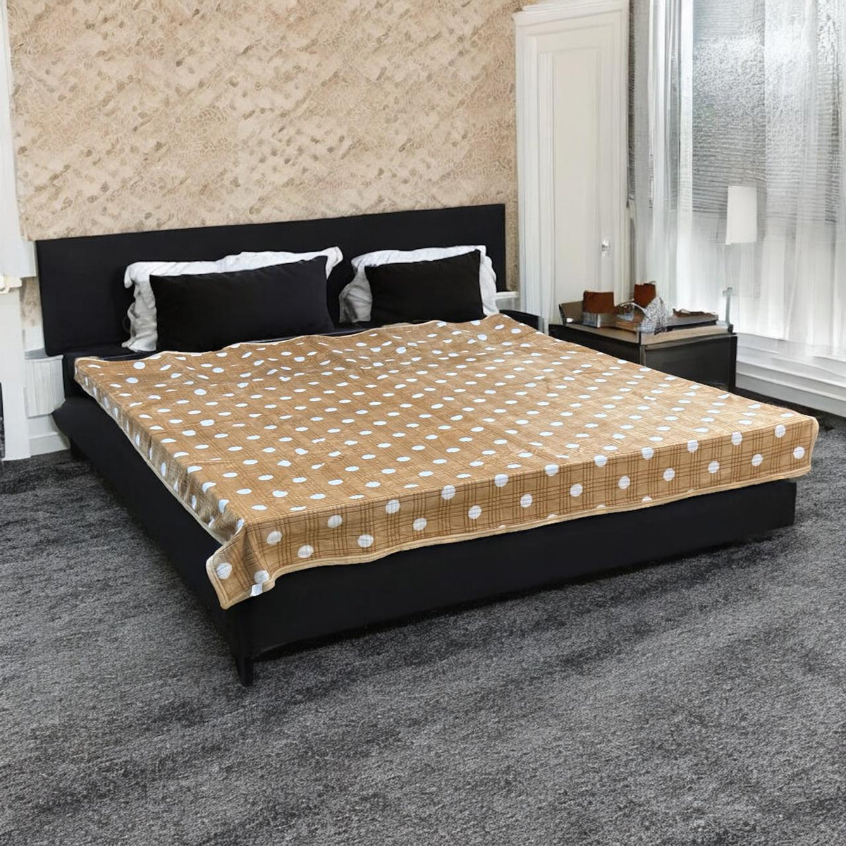 Fleece Double Bed 1 Ply Blanket