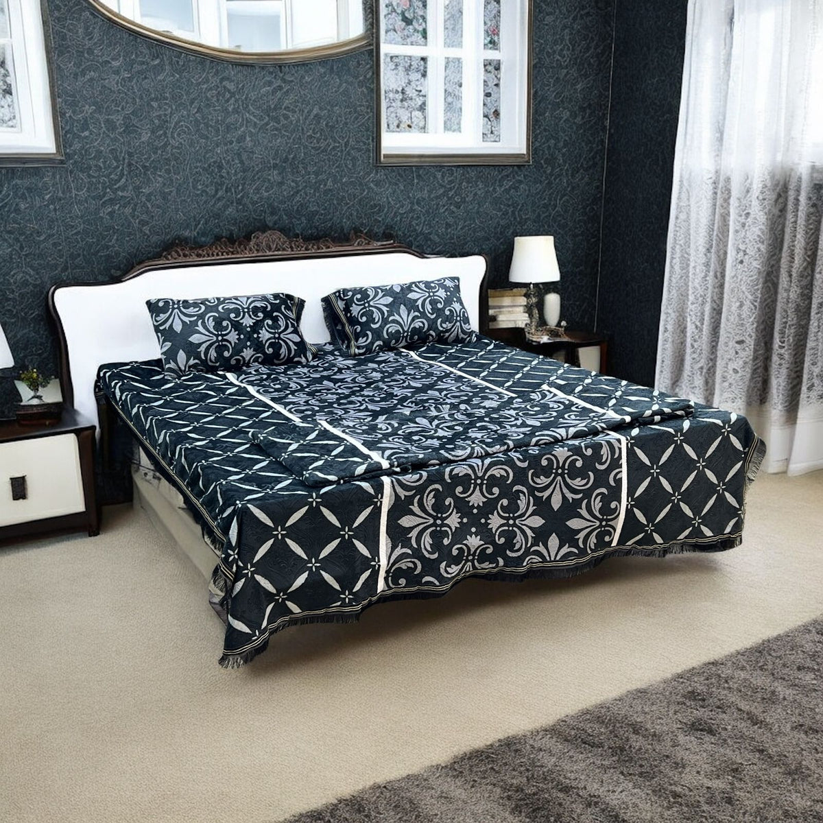 4 Pcs Comforter AC Blanket