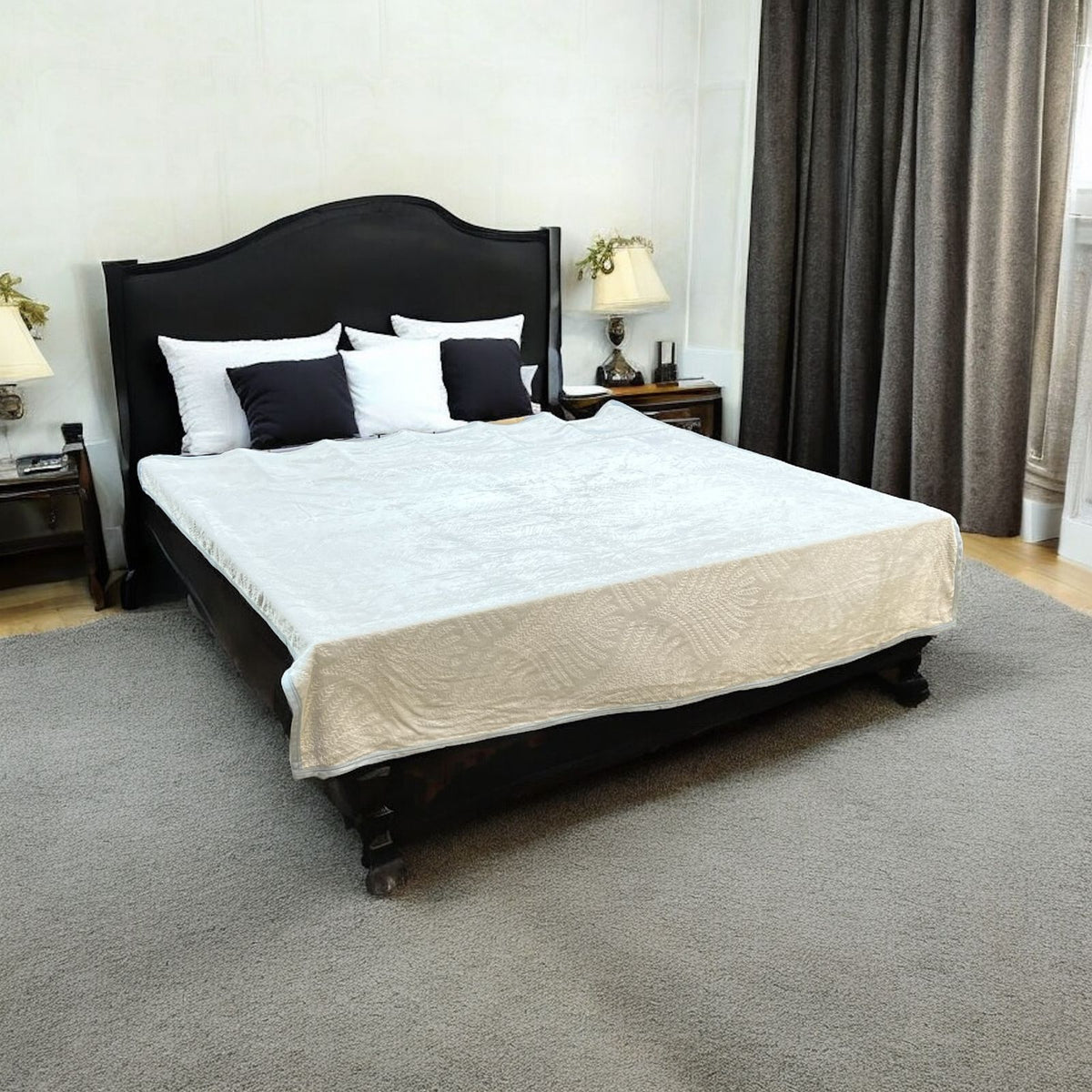 Fleece Double Bed 1 Ply Blanket