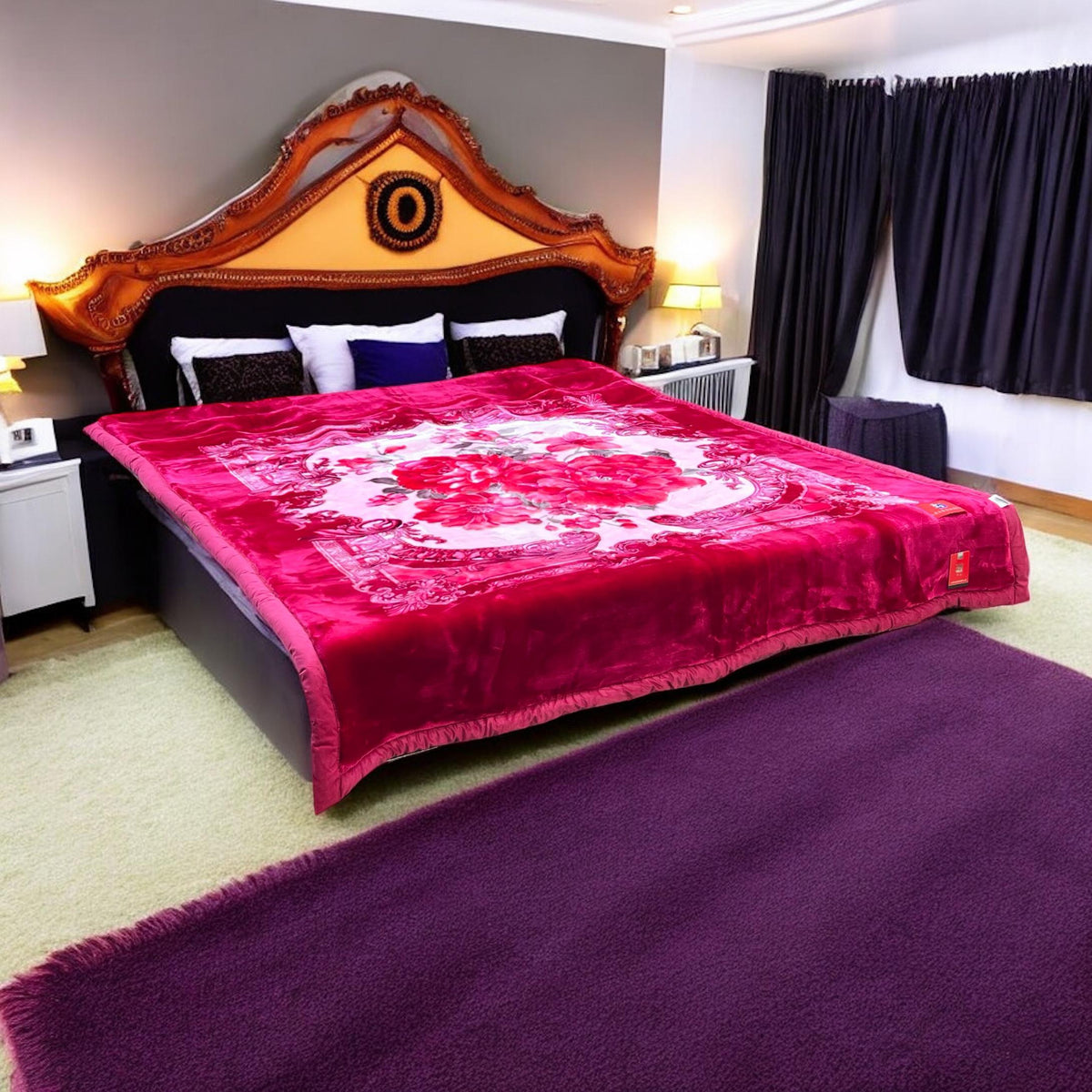 Alaska Double Ply Double Bed Blanket