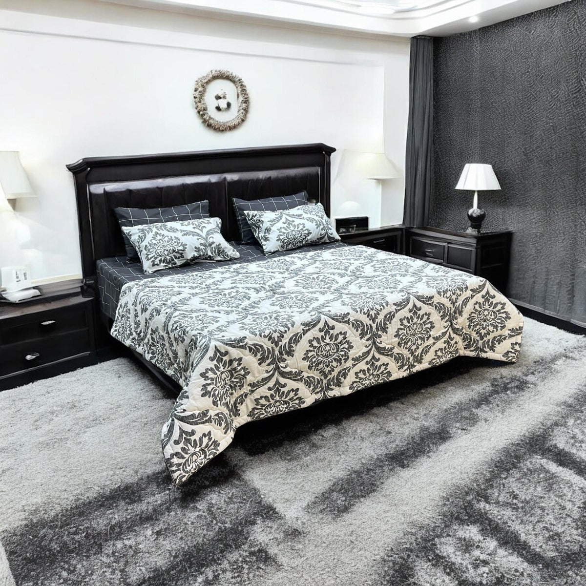 Cotton 6 pcs comforter set