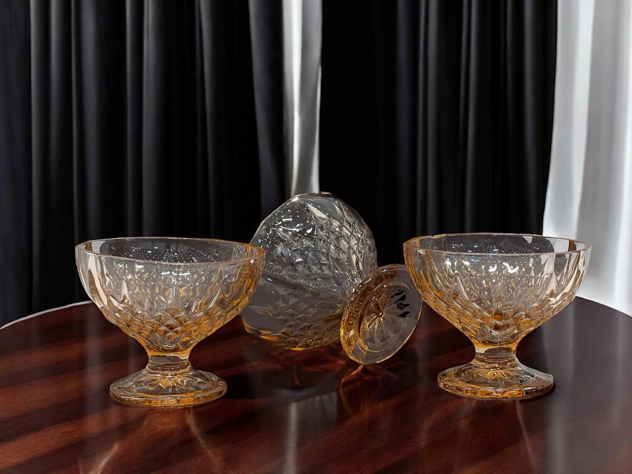 6 pcs ice cream bowl set