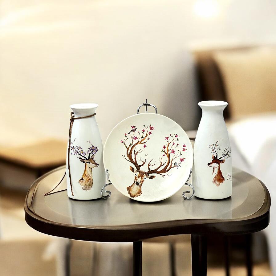 3 pc vase set
