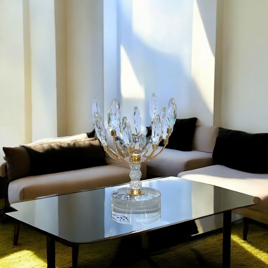 crystal candle stand (small)