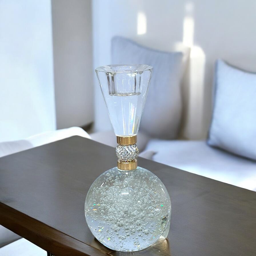 crystal candle stand (large)