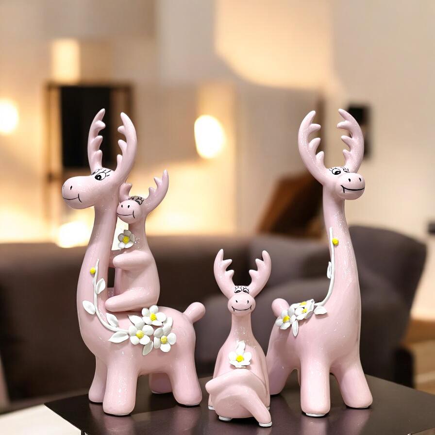 Dragon statue 3pc set