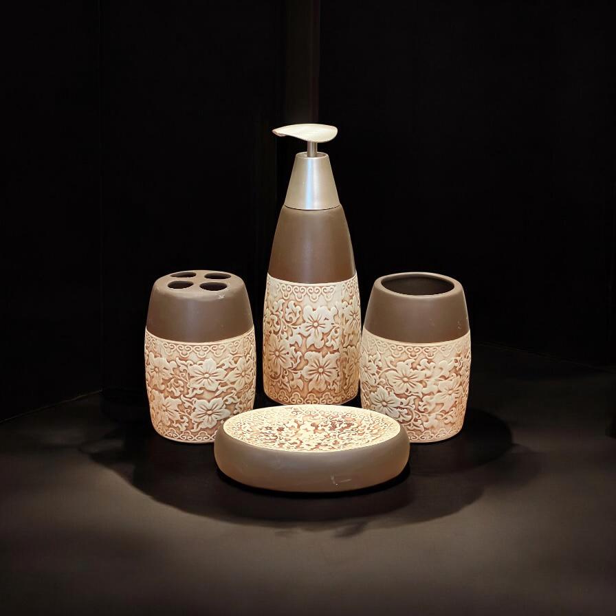 bathroom set 4pc