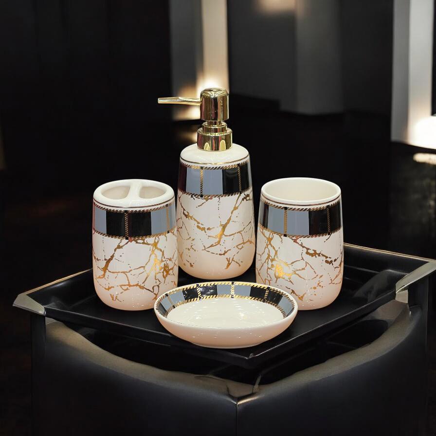 Bathroom set 4pc