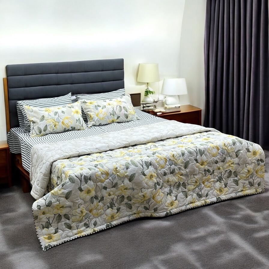 Cotton 6 Pcs Comforter Set