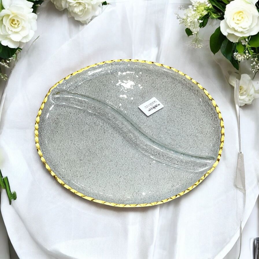 Round Glass Platter