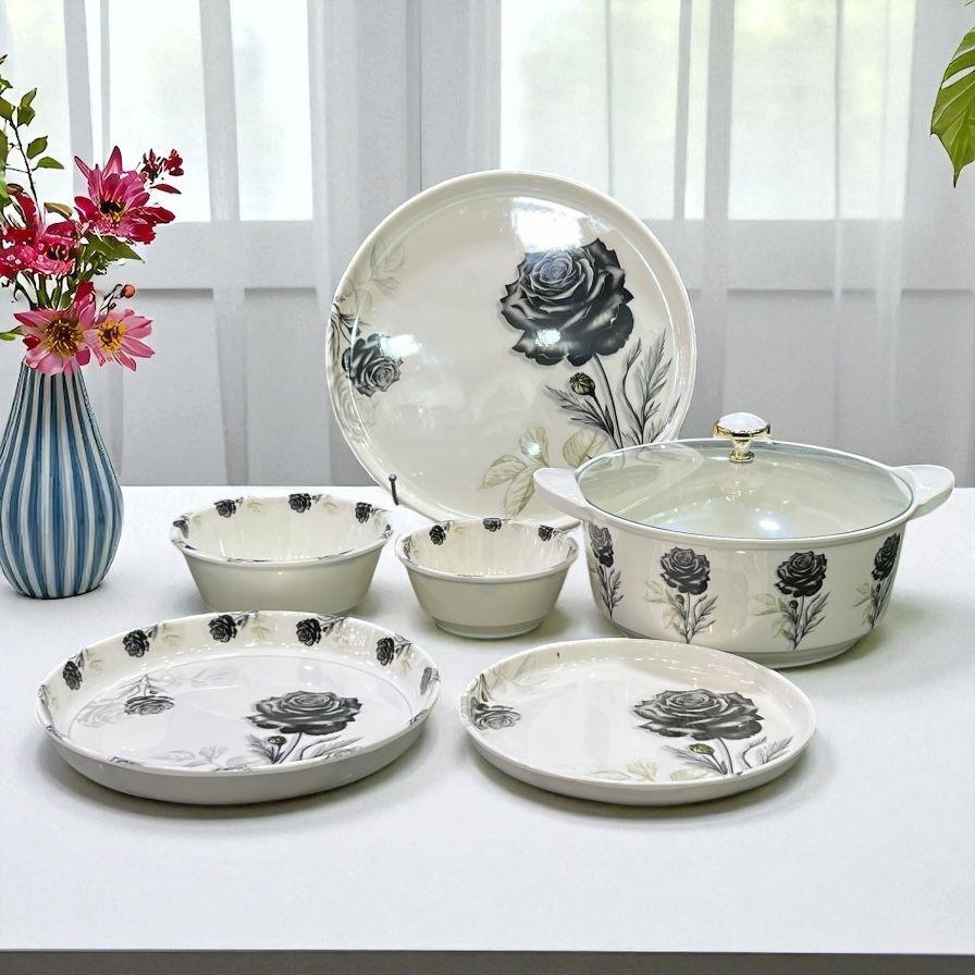 Melamine dinner set 72pcs