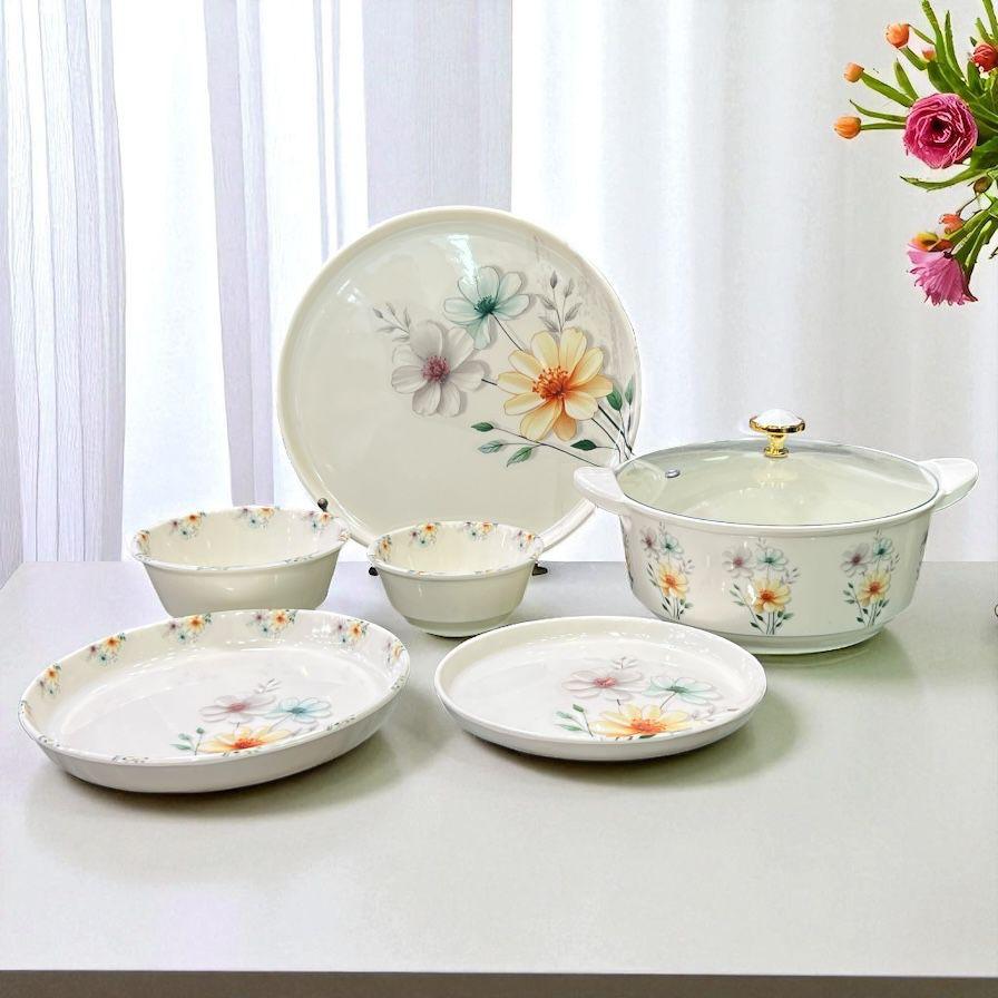 Melamine dinner set 72pcs
