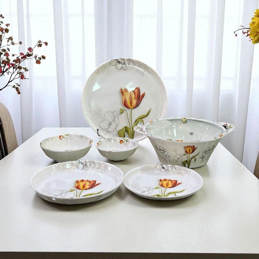 Melamine dinner set 72pcs